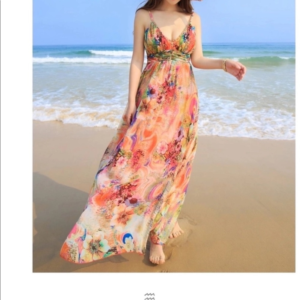 Silk slip dress